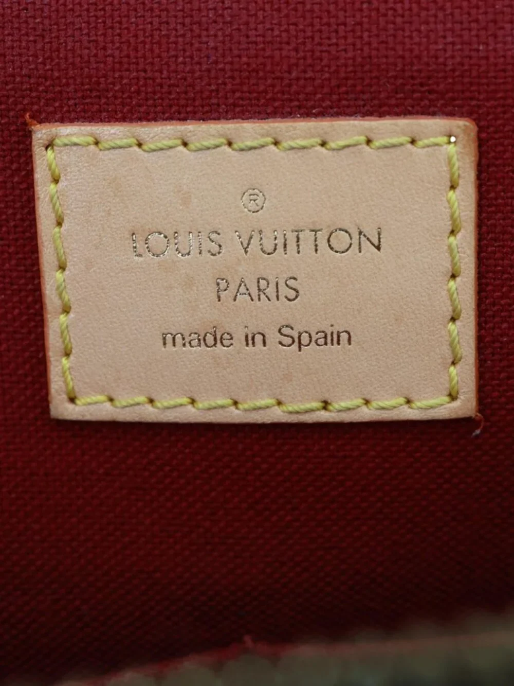 Louis Vuitton  Petit Palais Monogram Canvas Shoulder Bag Brown